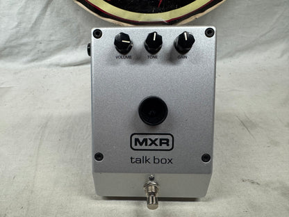 MXR M222 Talk Box Pedal with Tube + Power Supply