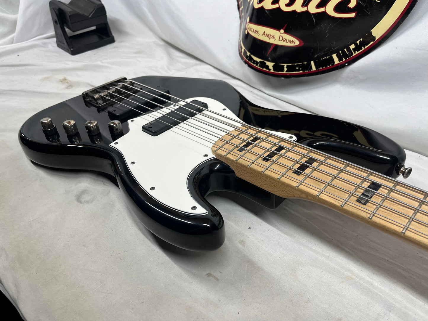 Squier Contemporary Active Jazz Bass HH V 5-String Electric Bass 2019 - Black