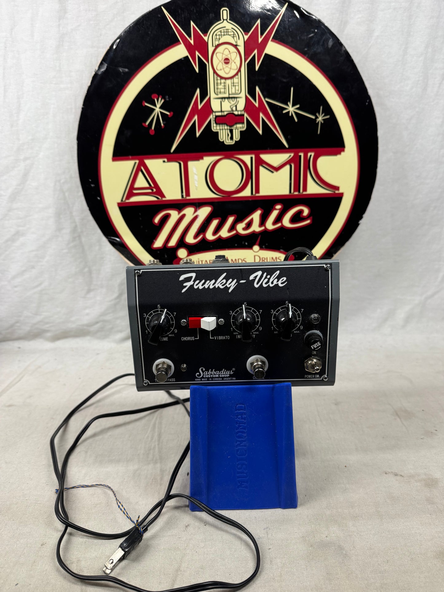 Sabbadius Custom Shop '69 Funky-Vibe Chorus Vibrato Pedal 2019