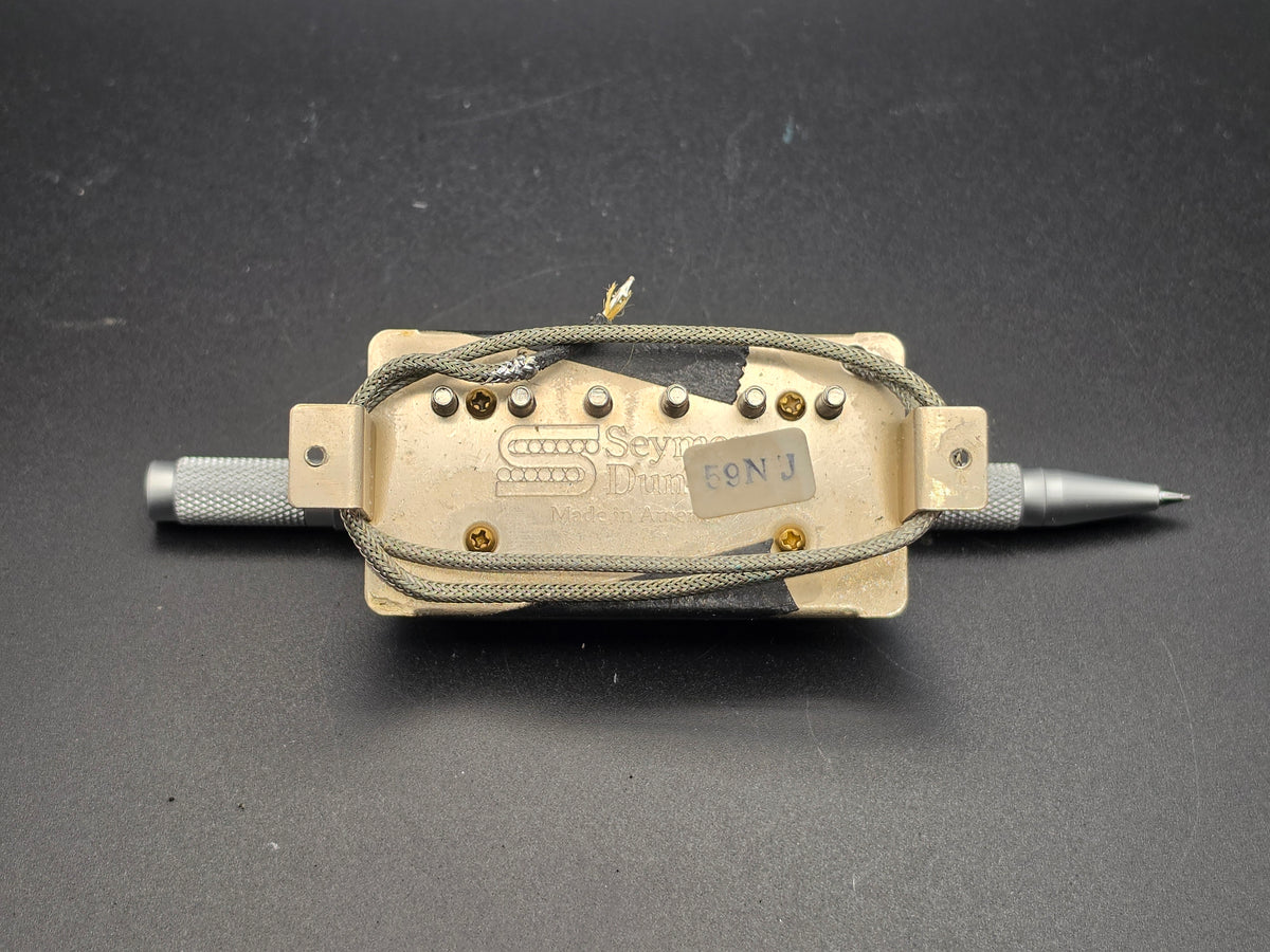 Seymour Duncan '59 Model Neck Humbucker Pickup (1C Braided Conductor) (White)
