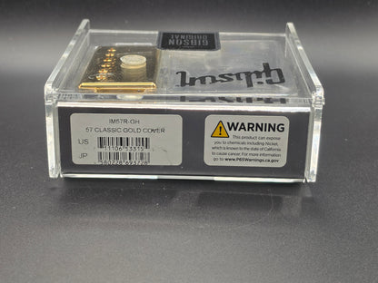 Gibson Original '57 Classic Gold Cover Humbucker Guitar Pickup (New)