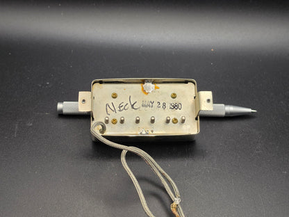 Gibson 1980 Tim Shaw-era Nickel Cover Neck Humbucker