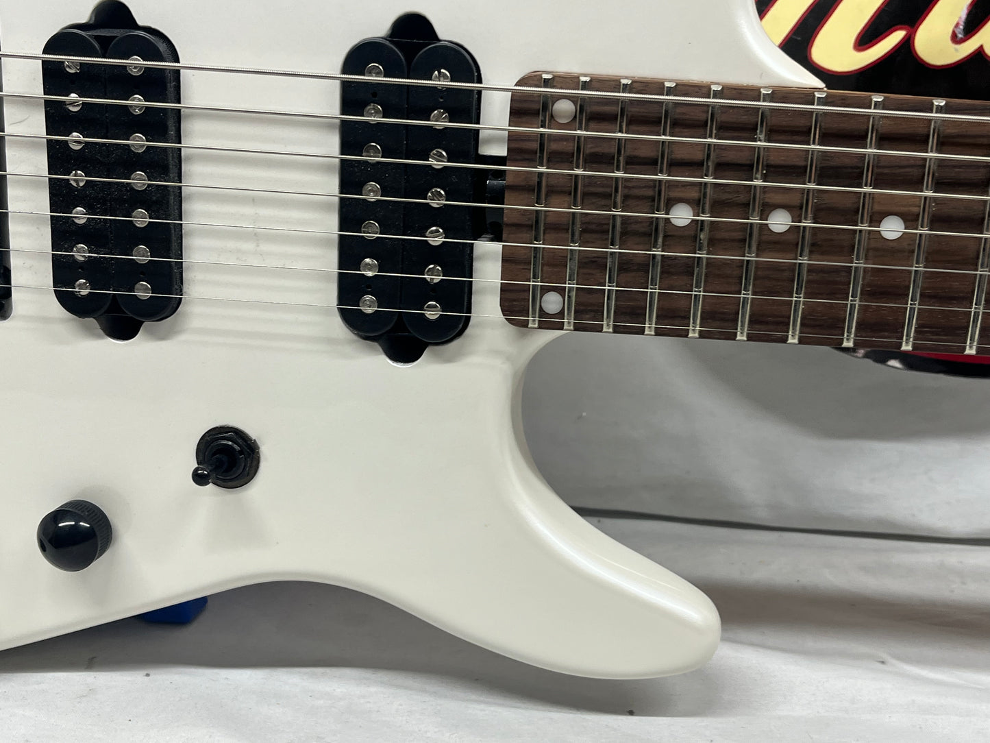 Ernie Ball Music Man Jason Richardson Signature Sterling Cutlass 7 7-String Electric Guitar - Pearl White