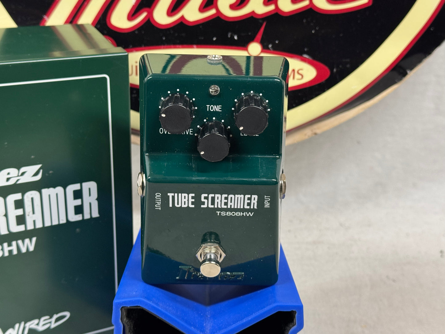 Ibanez TS808HW ts808 hw Hand-Wired Overdrive Pedal with Metal Box