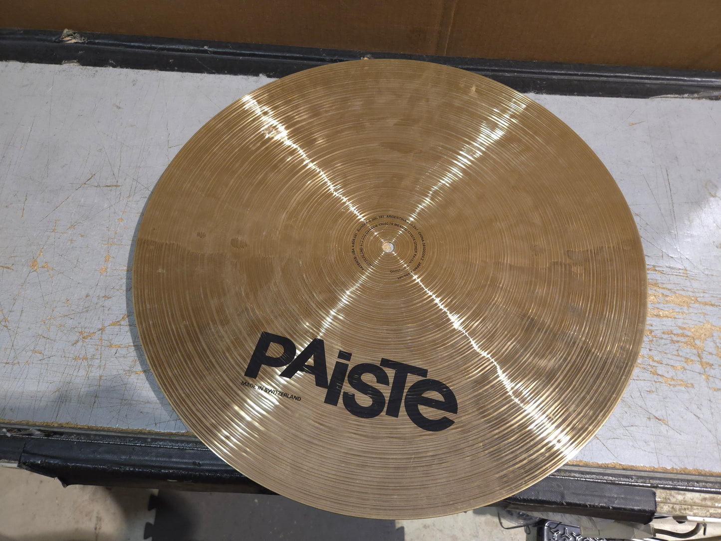 Paiste 20” Sound Formula Flat Ride