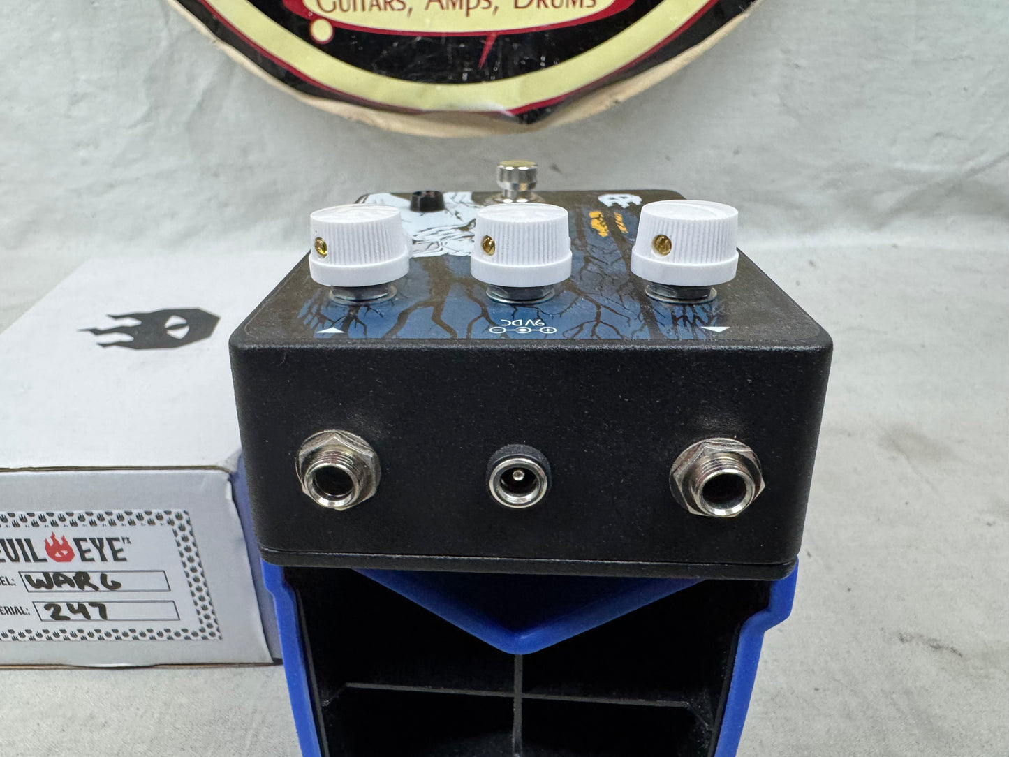 Evil Eye FX Warg Wolf Fuzz Pedal with Box