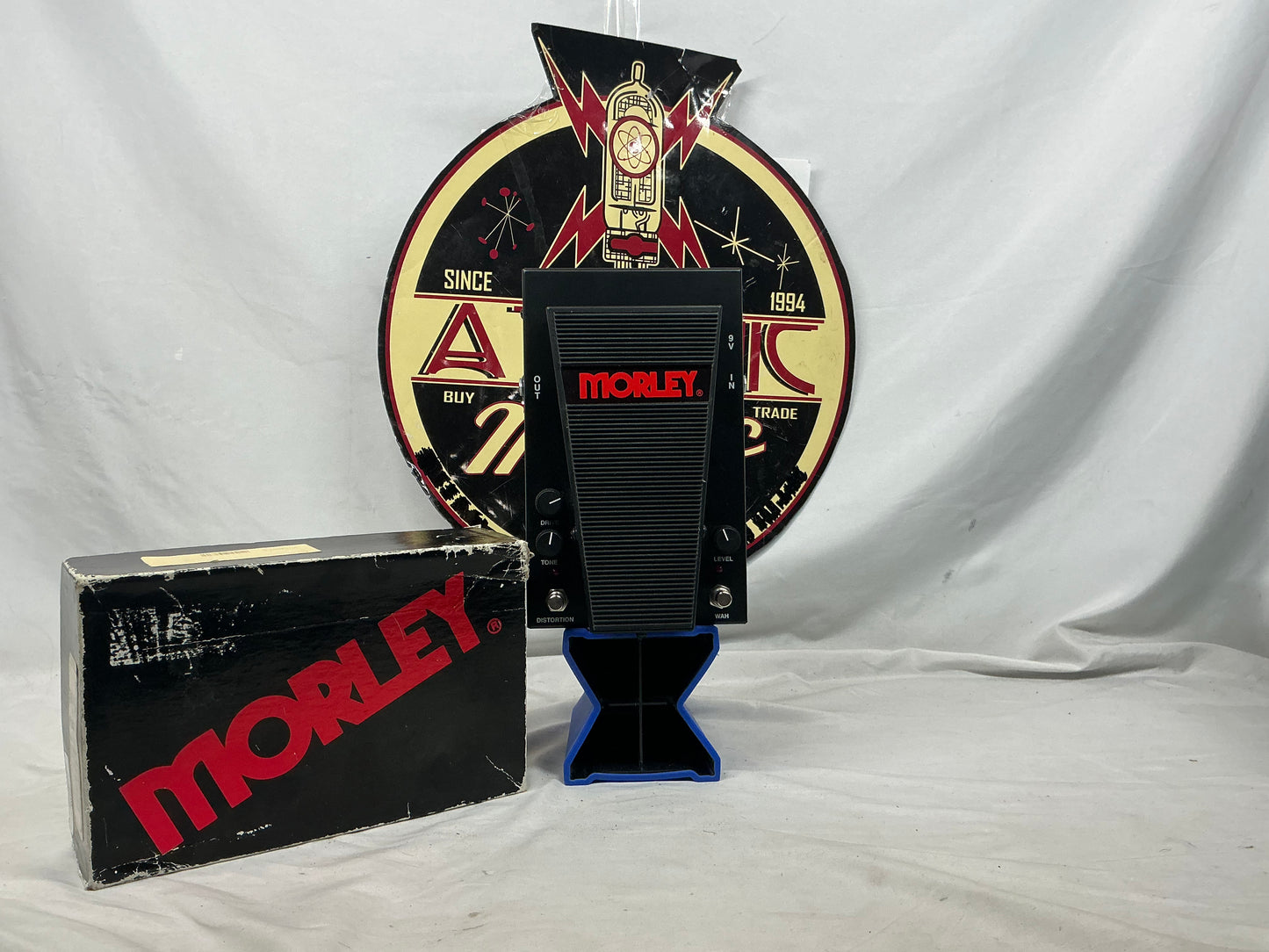 Morley Pro Series PDW Distortion Wah Volume Pedal with Box 1998