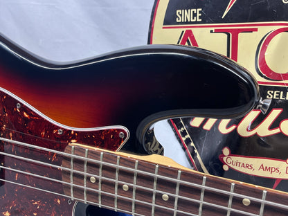 Fender American Standard 4-String Electric Jazz Bass 2011 with Hard Case - 3-Color Sunburst