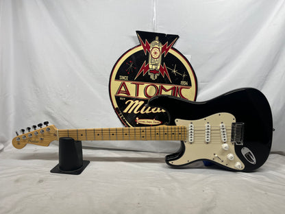 Fender American Stratocaster Strat Left Handed Lefty Electric Guitar - Black