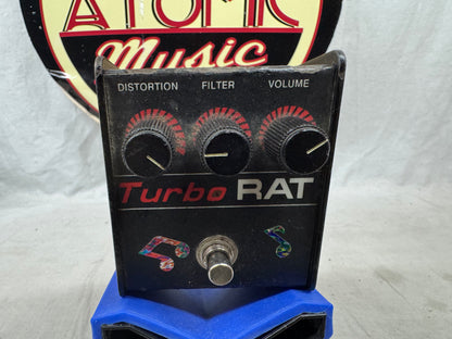 ProCo Rat v5-A Turbo Rat Distortion Pedal with LM308N OpAmp chip - pot codes date to 1993