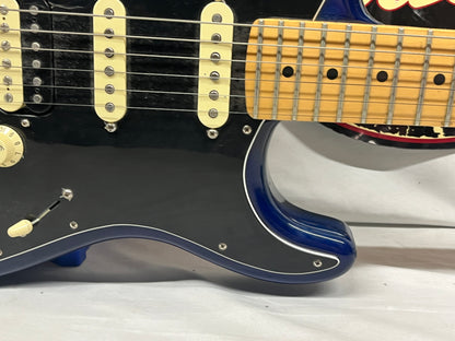 Fender Limited Edition Player Stratocaster HSS Plus Top Electric Guitar MIM - Made in Mexico - Blue Burst