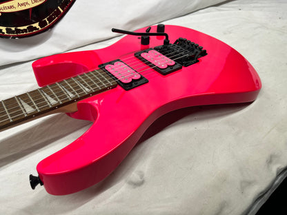 Jackson X Series Dinky DK2XR Doublecut Electric Guitar - Hot Pink