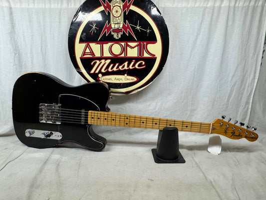 Fender Vintage USA Telecaster Guitar with non-original Case 1978 - Black / Maple neck