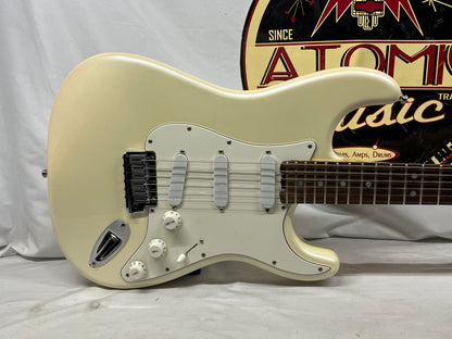 Fender American Elite Stratocaster Strat Electric Guitar - Olympic Pearl