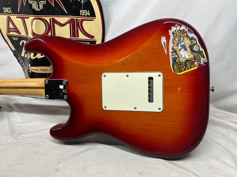 Fender Standard Stratocaster Strat Plus Top Electric Guitar - Image 11