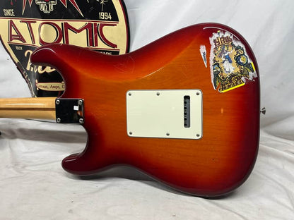 Fender Standard Stratocaster Strat Plus Top Electric Guitar - Image 11