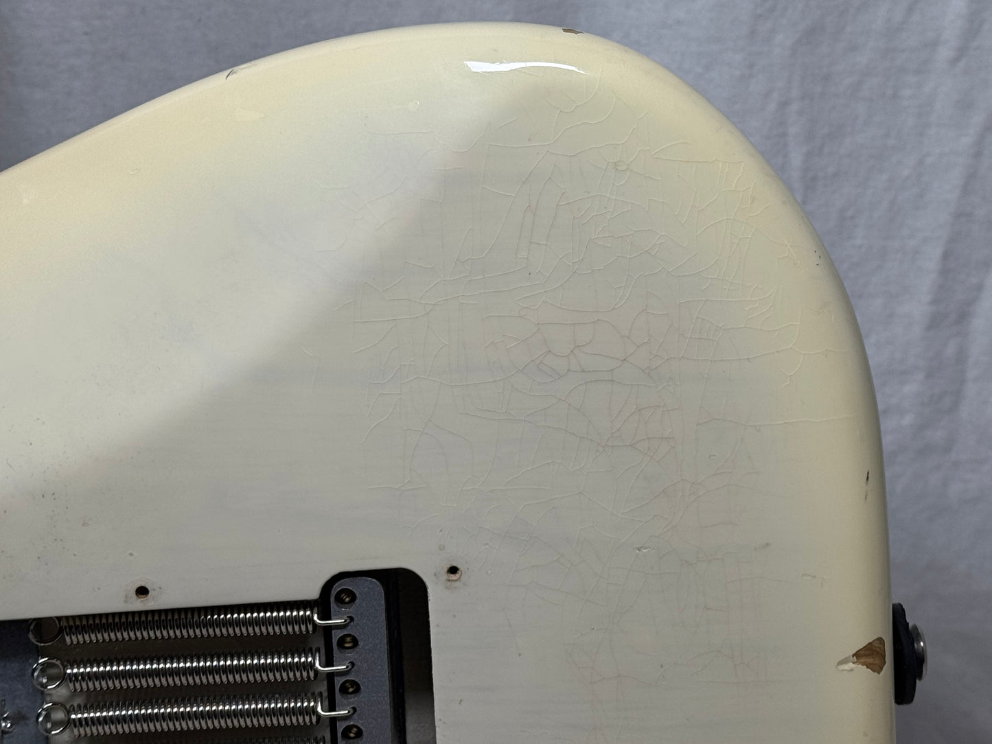 Fender American Vintage '56 1956 Stratocaster Guitar 2017 - Aged White Blonde / Maple neck
