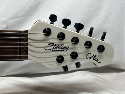 Ernie Ball Music Man Jason Richardson Signature Sterling Cutlass 7 7-String Electric Guitar - Pearl White