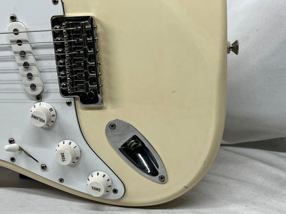 Fender Standard Stratocaster Strat Left Handed Lefty Electric Guitar - Arctic White