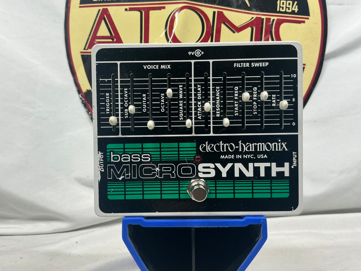 Electro-Harmonix Bass Micro Synth Analog Microsynth Pedal