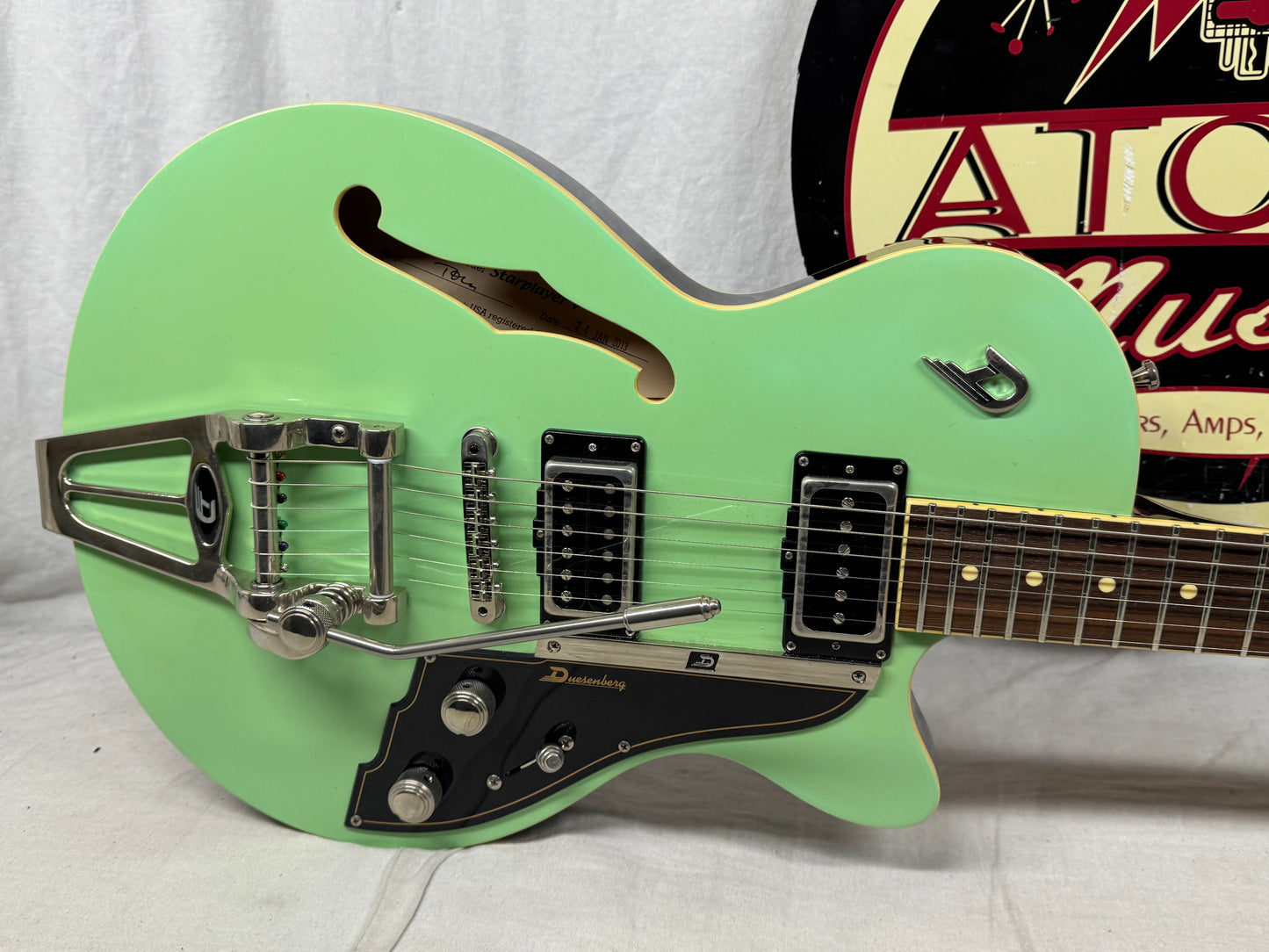 Duesenberg Starplayer V Semi-Hollowbody Guitar 2013
