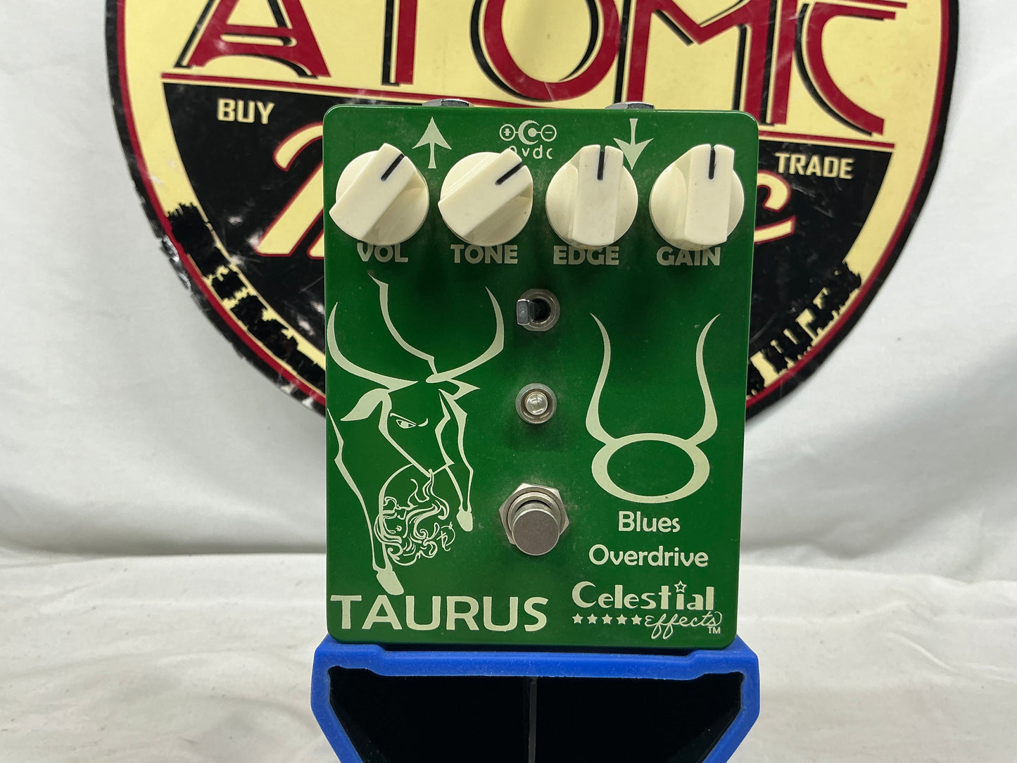 Celestial Effects Taurus Blues Overdrive Pedal with Box