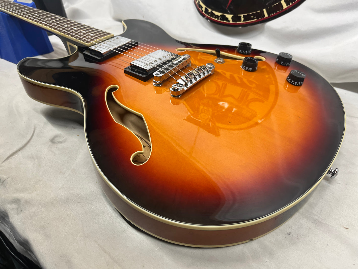 Ibanez Artcore Series AS73-BS Semi-Hollow Body Electric Guitar