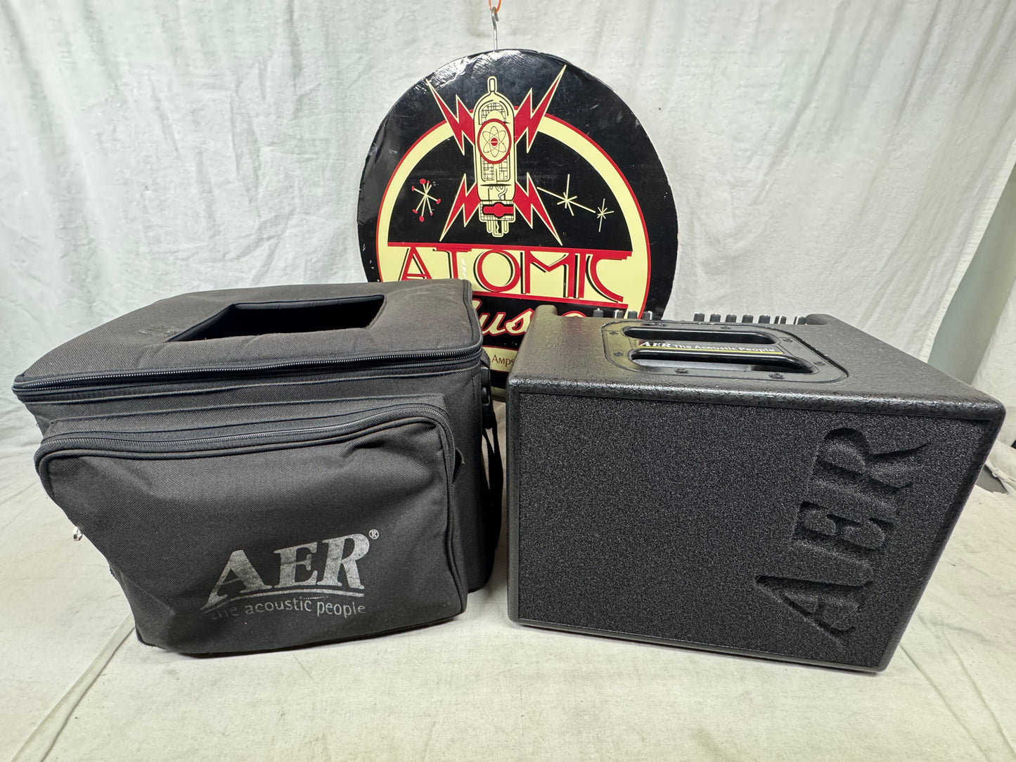 AER Compact 60/3 1x8" 60-Watt Acoustic Combo with Bag 2010s - Black