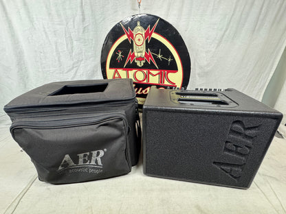 AER Compact 60/3 1x8" 60-Watt Acoustic Combo with Bag 2010s - Black