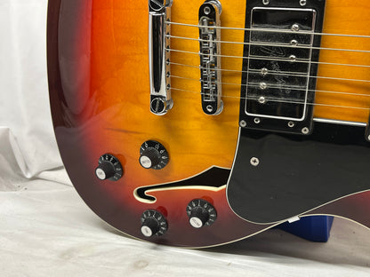 Fender Starcaster Semi-Hollow Body Electric Guitar - Aged Cherry Burst