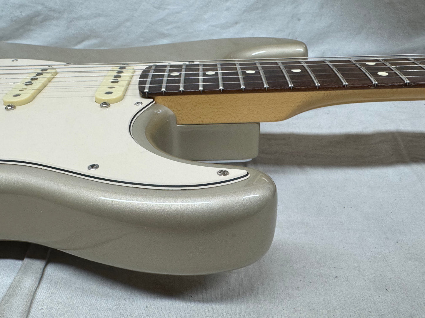 Fender American Texas Special Stratocaster Guitar with Gator Case 2000 - Shoreline Gold / Rosewood fingerboard