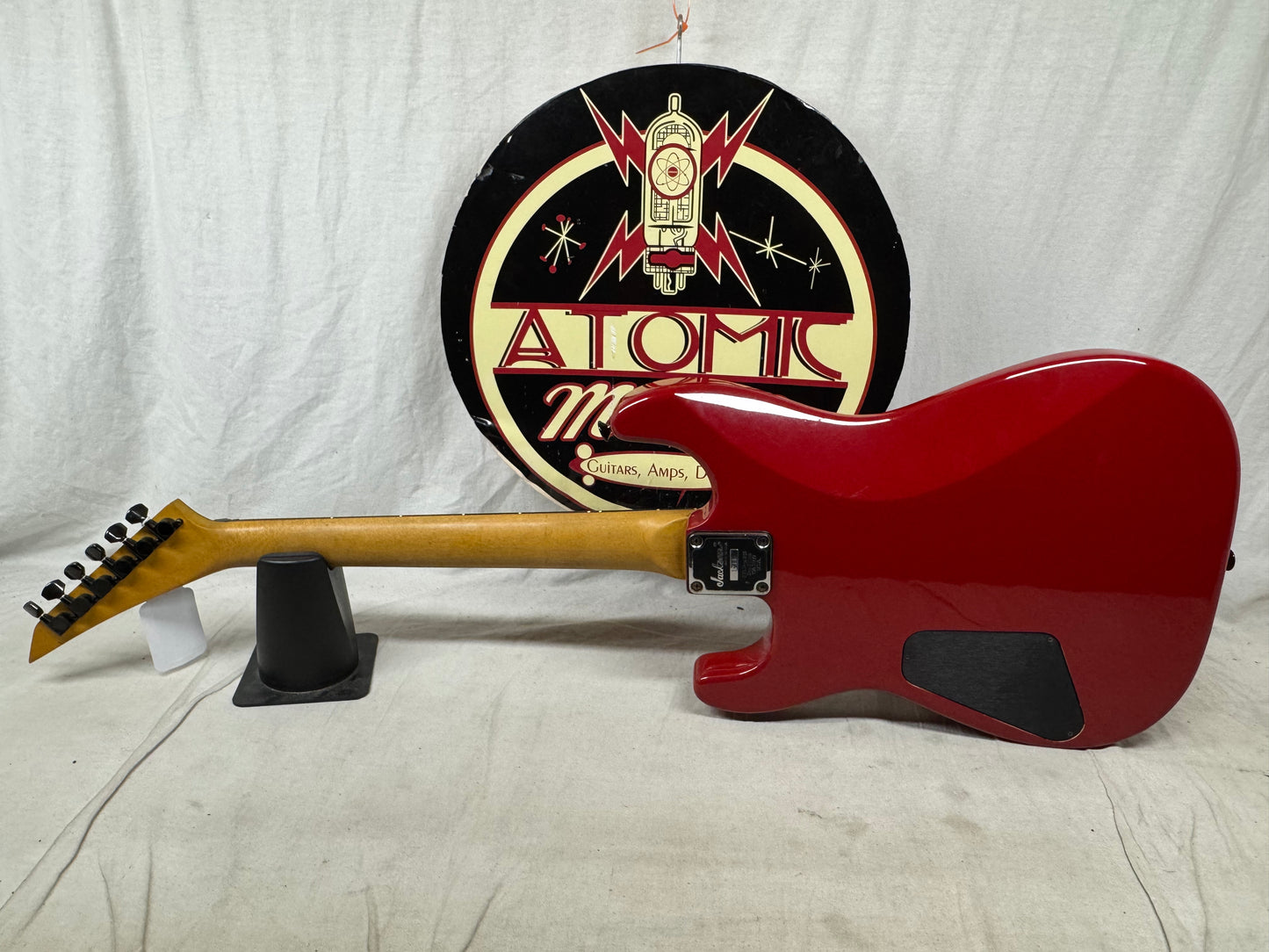Jackson USA Custom Shop Dinky HH Guitar with Case - Red