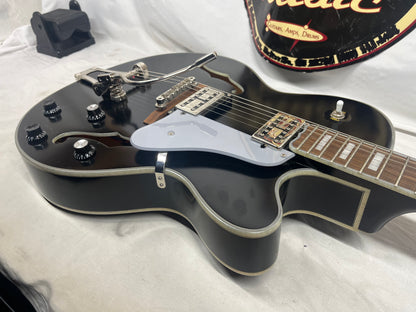 Epiphone Swingster Semi-Hollow Body Electric Guitar - Black Aged Gloss