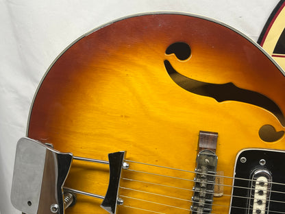 Univox Custom Hollow Body Electric Guitar