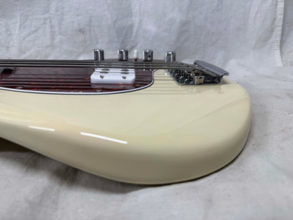 Ernie Ball Music Man 30th Anniversary Stingray sting ray 5 H Bass with Case 2018 - Translucent Buttercream / Roasted maple neck / maple fingerboard