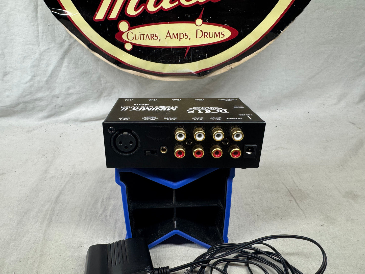 Rolls MX51s MINIMIX II 2 Stereo Line Mixer with Power Supply