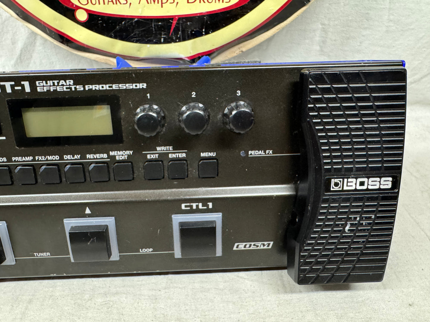 Boss GT-1 gt1 Guitar Multi-Effects Processor Pedal