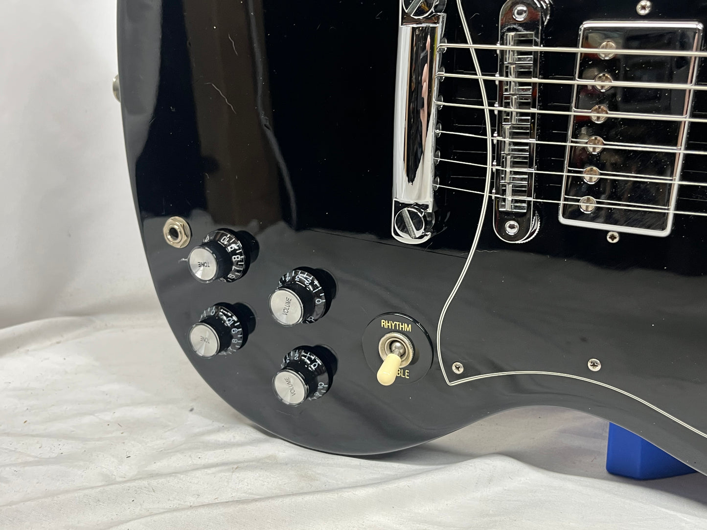 Gibson SG Standard Doublecut HH Electric Guitar 2007 with Hard Case - Black