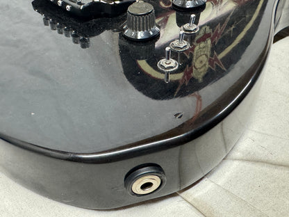 Fender Contemporary / Boxer Series TL-556 tl556 Telecaster HSS Guitar - MIJ Made In Japan 1984 - 1989 - Black