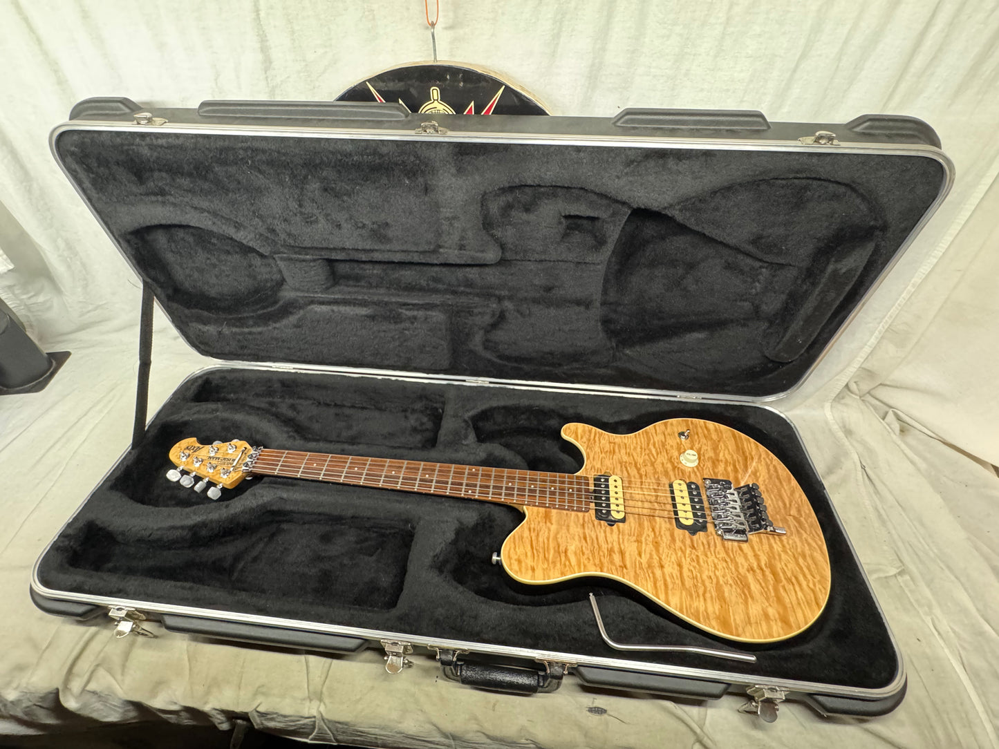 Ernie Ball Music Man Axis Guitar with Hard Case 2012