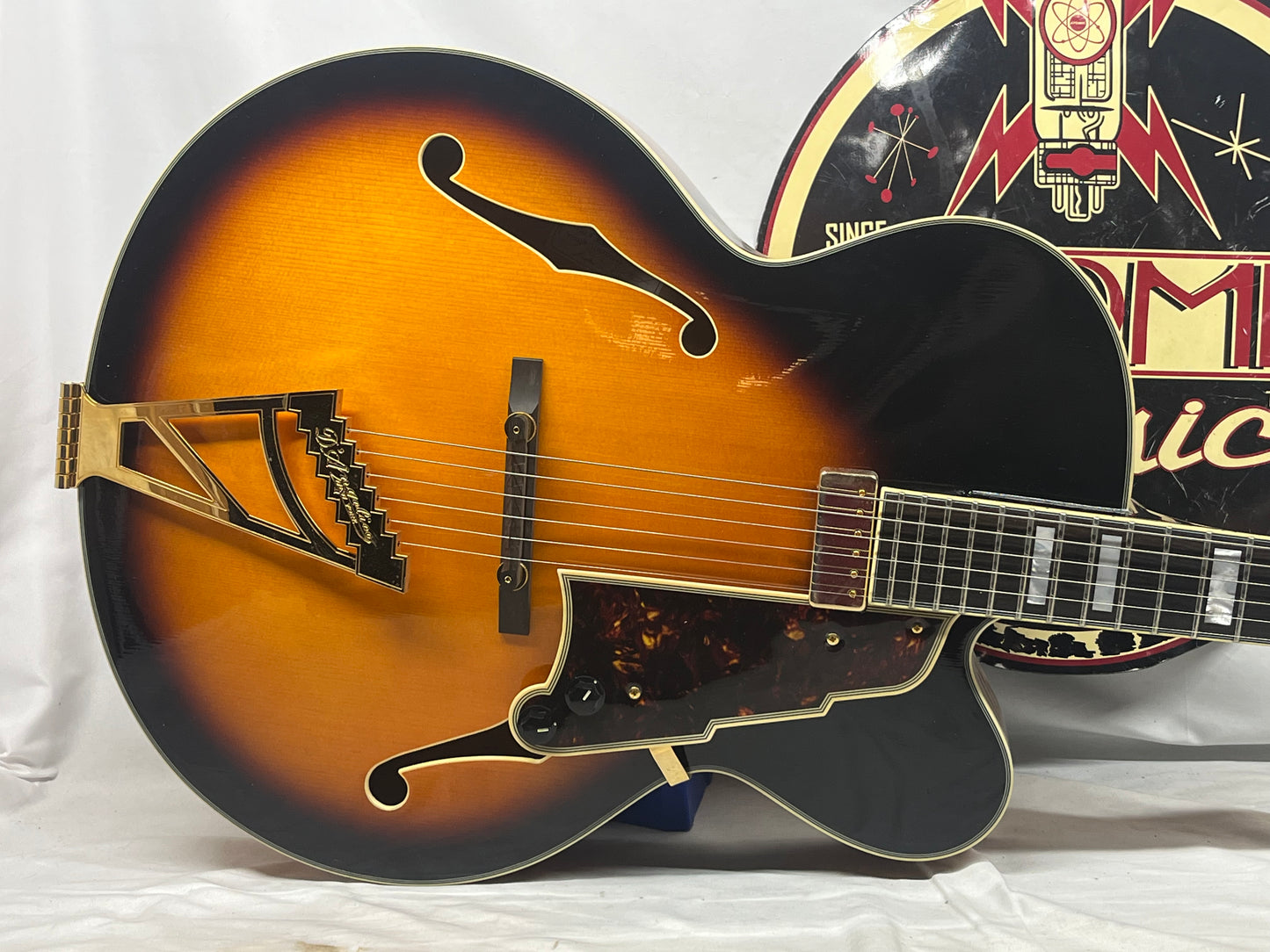 D'Angelico Excel EXL-1 Singlecut Archtop Hollow Body Electric Guitar with Case