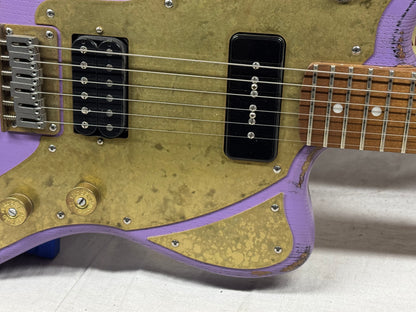 Paoletti Guitars Loft Series Model 112 HP90 Guitar with Case - Purple