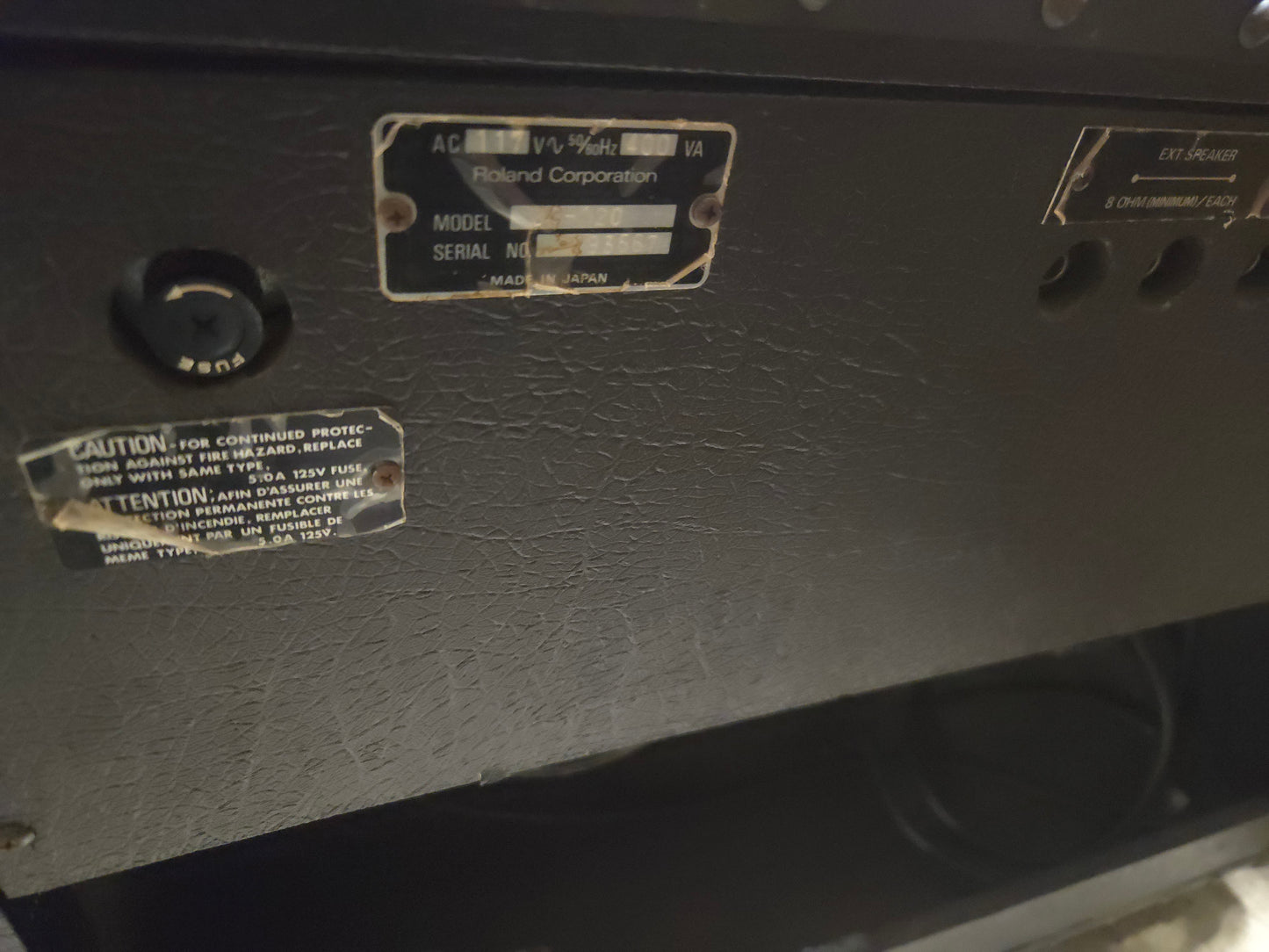 Roland JC-120 Jazz Chorus 2-Channel 120-Watt 2x12" Guitar Combo 1975 - 1993 - Local Pickup Only
