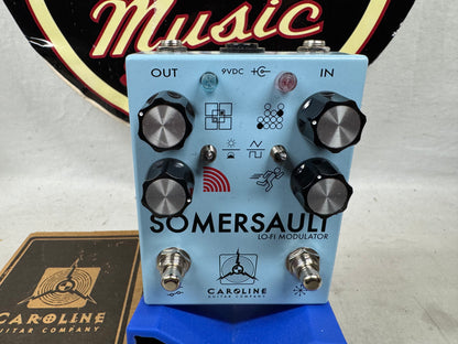 Caroline Guitar Company Somersault Lo-Fi Modulator Chorus Vibrato Rotary Pedal with Box