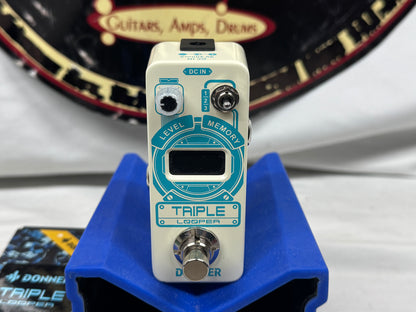 Donner Triple Looper Pedal with Box
