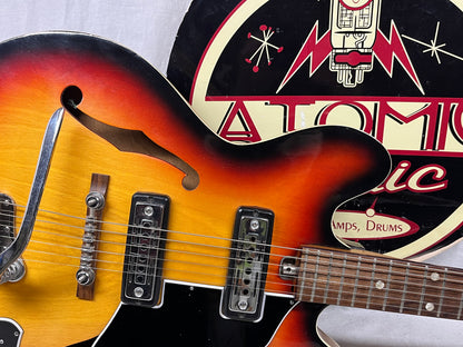 Winston? Semi-Hollow Body Electric Guitar