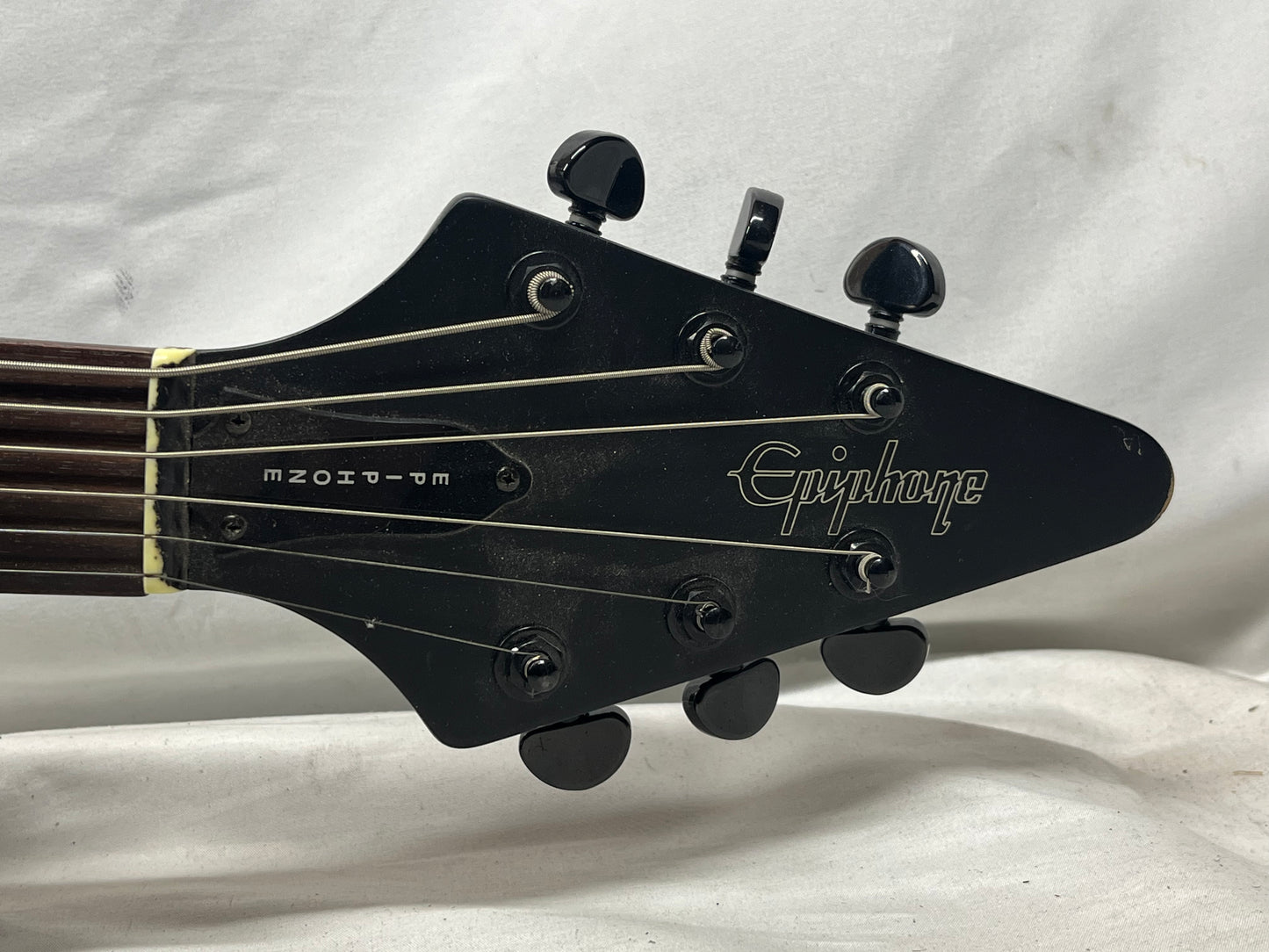 Epiphone Flying V Goth '58 Electric Guitar 2003 - Pitch Black