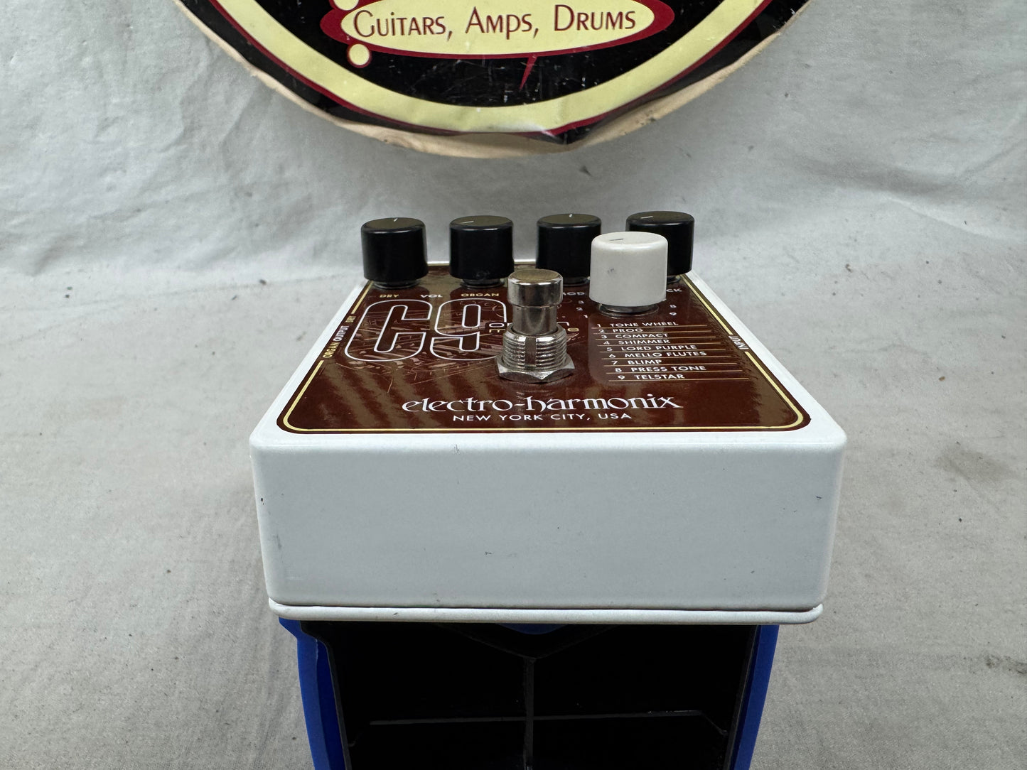 Electro-Harmonix C9 Organ Machine Guitar Synthesizer Pedal