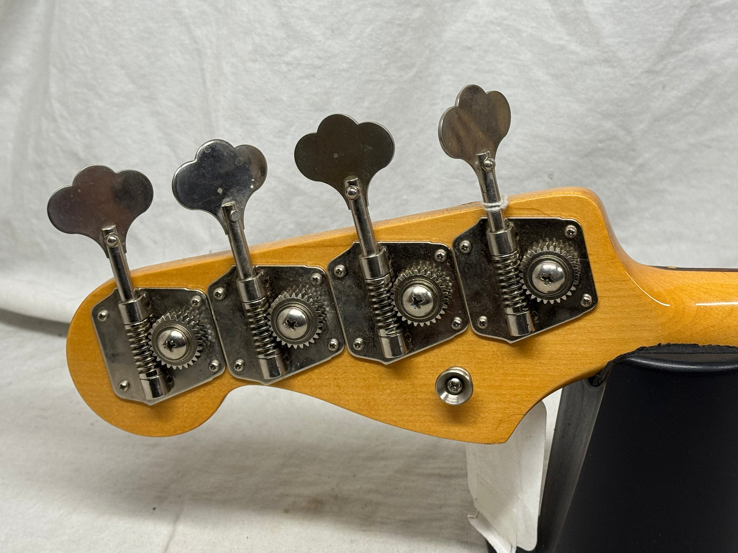 Fender Jaco Pastorius Jazz Bass Fretless 4-string J-Bass with Case 2005 - 3-Color Sunburst / Pau Ferro fingerboard