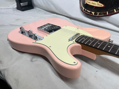 Jet Guitars JT-300 Singlecut T-Style Electric Guitar - Shell Pink